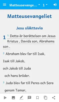 Swedish SSF Bible android App screenshot 0