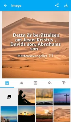 Swedish SSF Bible android App screenshot 2